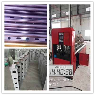 公主嶺市鋁合金管材全自動伺服送料門柱開孔機 精準高效，引領門窗加工新變革